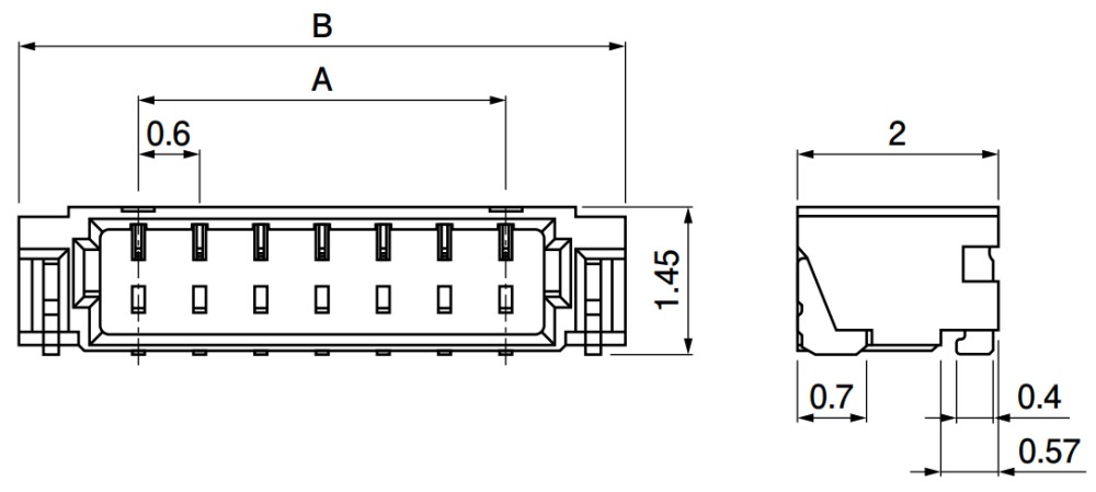 JST Header Size