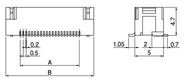 Shrouded Header Top entry type