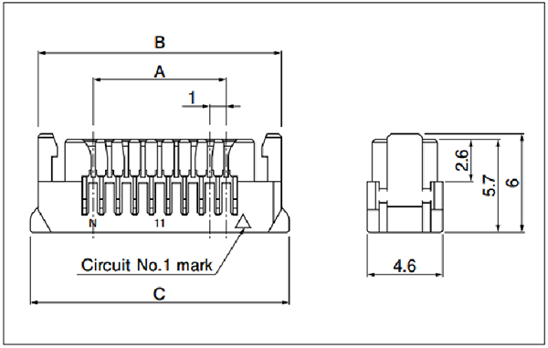 With secure lock Housing