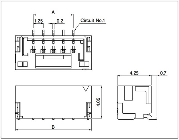 Header (Keying pattern A) Top entry type Size