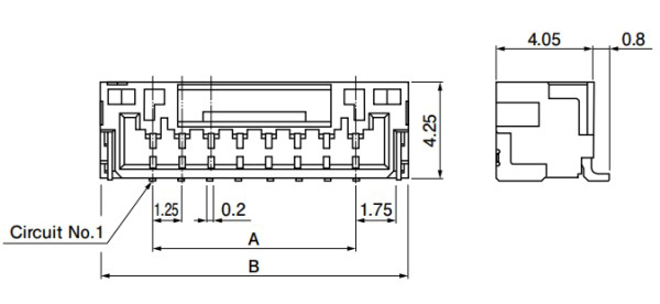 Header side entry type Size