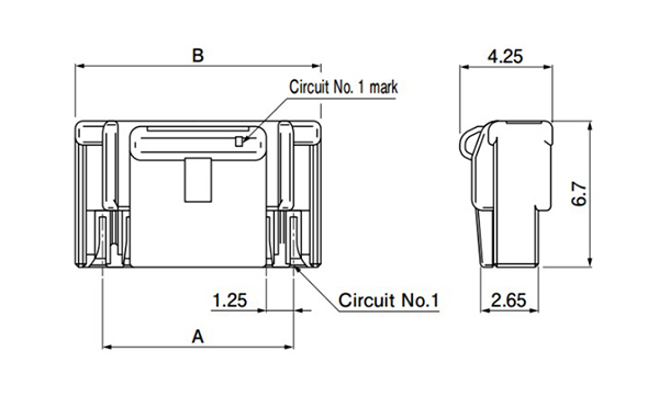 Housing 5 to 8 Circuits