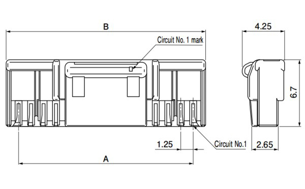 Housing 9 to 15 Circuits