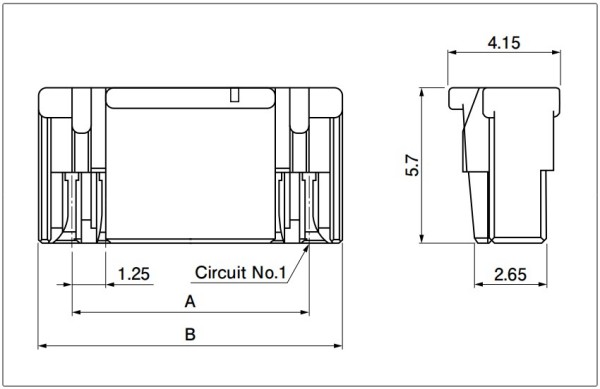 GH Connector housing Size