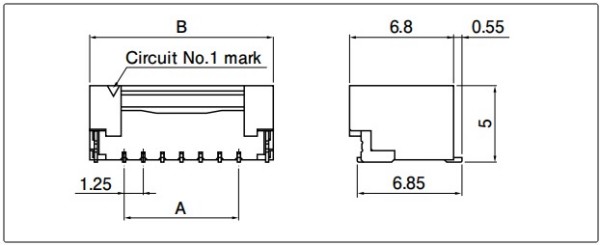 Header Top entry type 10 to 14 circuits