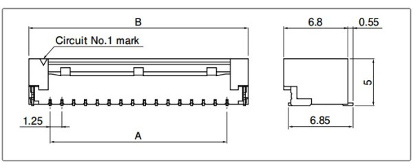 Header Top entry type 16 to 32 Circuits