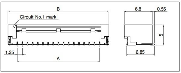 Header Top entry type 36 to 40 circuits