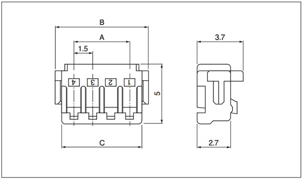 CZH connector Housing