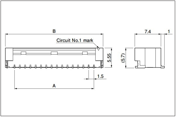 Header Top entry type 32 - 40 Circuits
