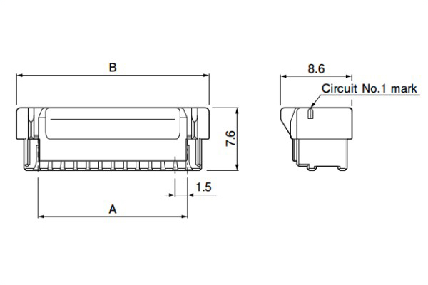 Housing 26 to 30 circuits