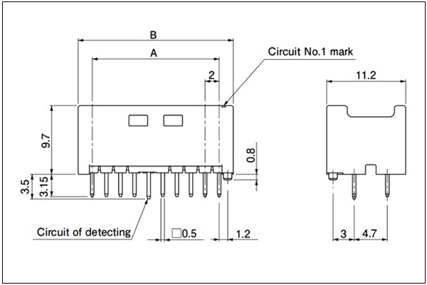 JST PID Header 10 to 20 Circuits