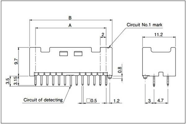 JST PID Header 22 to 30 Circuits