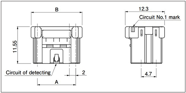 JST PID Housing 12 to 14 Circuits