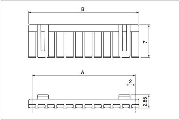 JST PID Retainer 11 to 15 Circuits
