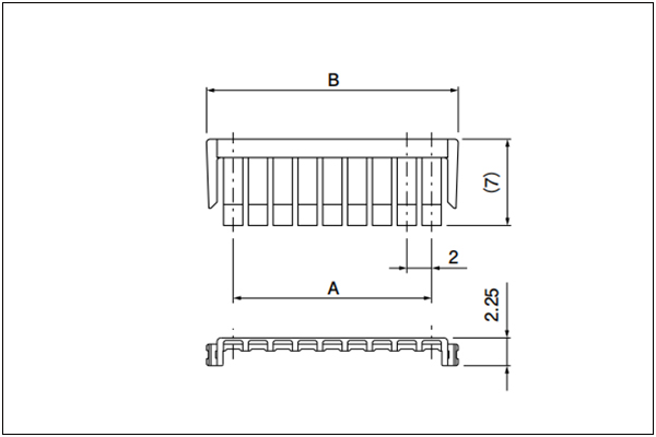 JST PNI Retainer 2 to 10 Circuits