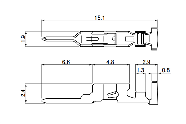 JST XA Pin Terminal