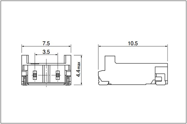 JST BD Header - SMT Type