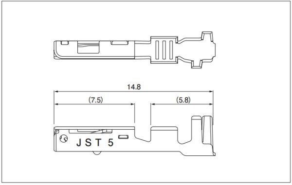 JST JWPS Receptacle Terminal