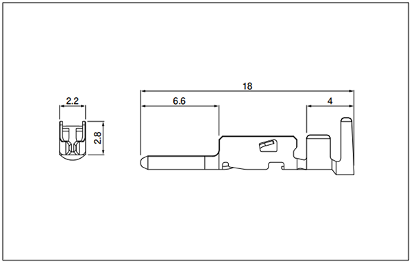 JST PSI Pin Terminal