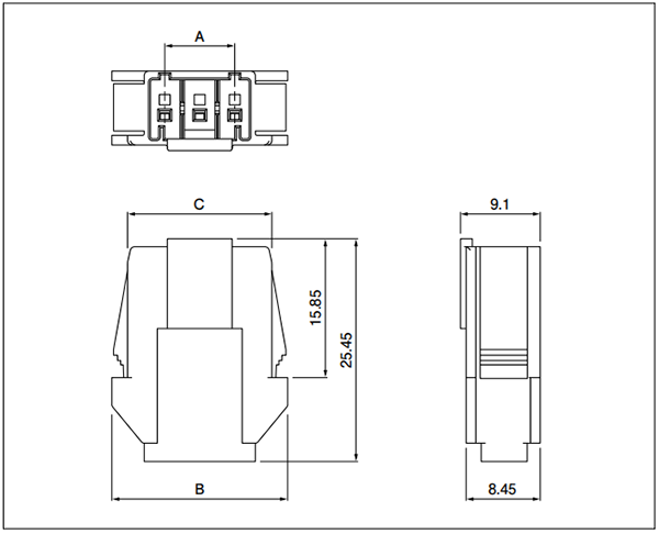 JST PSI Receptacle housing