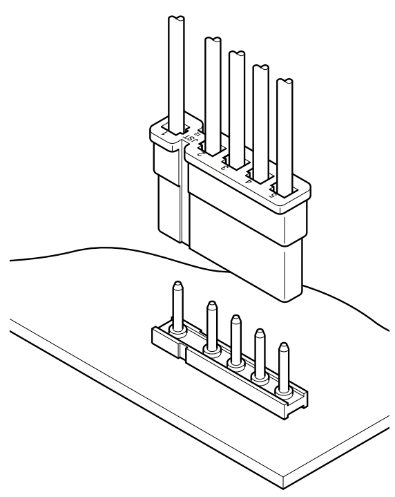 JST V Connector, Wire to Board Type