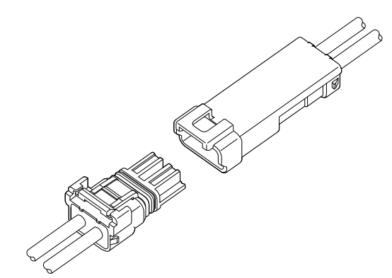 JST WPJ Connector, Wire to Wire Type