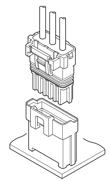 JST WPJ Connector, Wire to Board Type