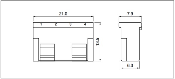 JST LC-L Housing