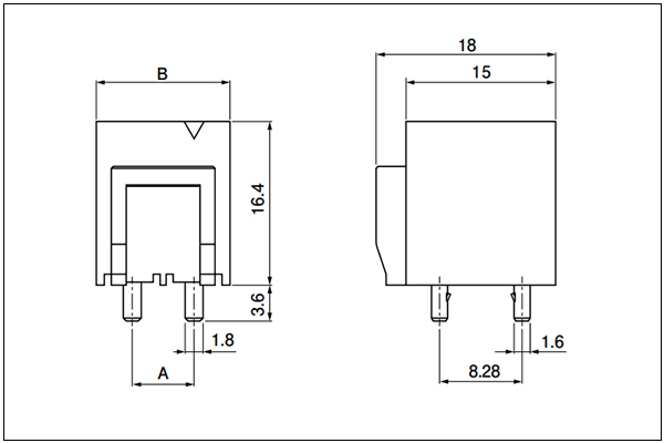 JST VL Header - 4 Circuits