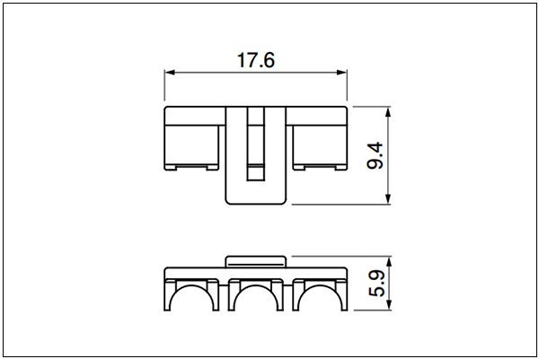 JST VL Retainer - 3 Circuits