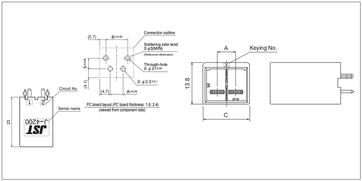 J4200S - Header (Top entry type)