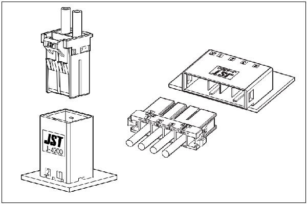 JST JFA Connector, J4000 Series