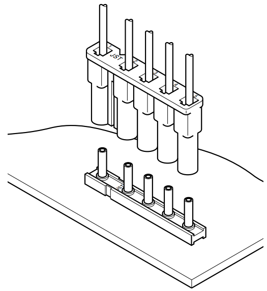 JST LV Connector, Wire to Board