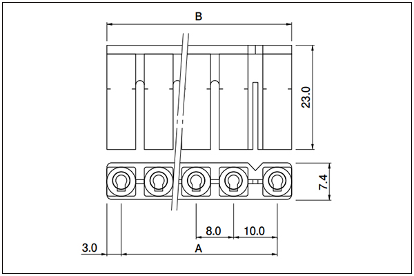 JST LV Housing - 3 to 6 Circuits