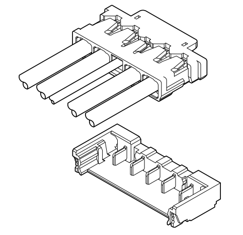 JST AUH Connector, Wire to Board Type