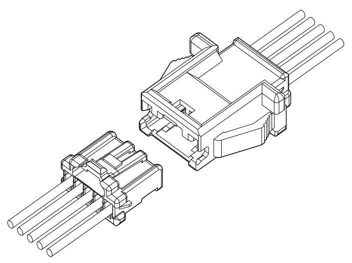 JST PNI Connector, Wire to Wire Type