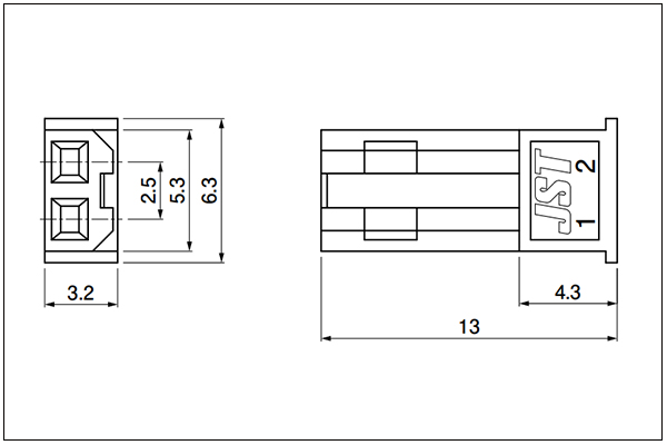 Plug Housing - For Socket Terminal