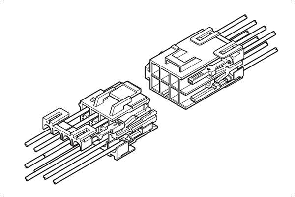 JST VL Connector, Wire to Wire Type