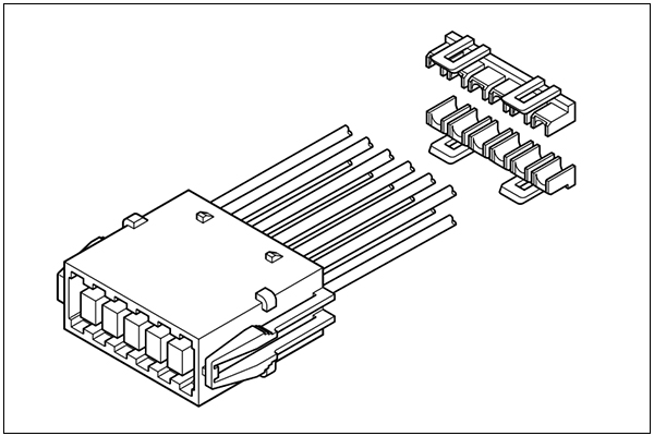 JST BL Connector, Wire to Wire Type