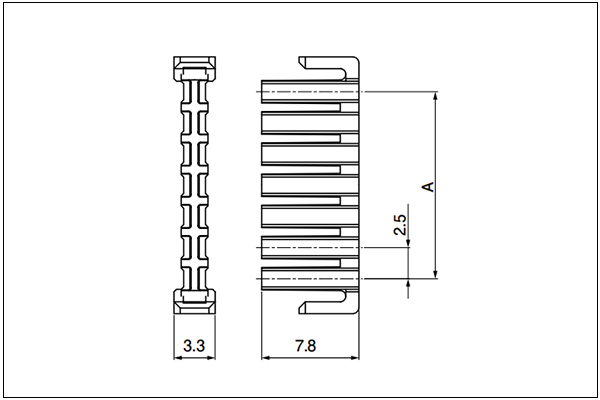 Retainer - For plug housing