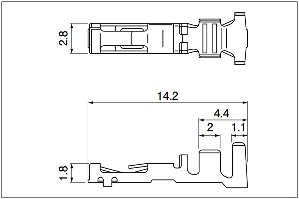 JST YL Socket Terminal