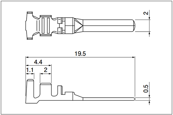 JST YLN Pin Terminal