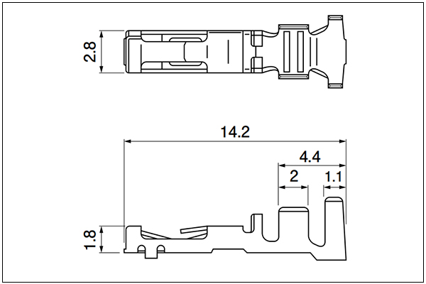 JST YLN Socket Terminal