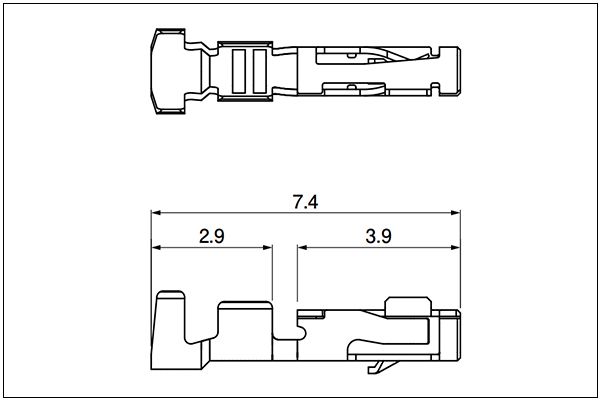 JST ZIM Socket Terminal