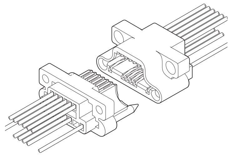 JST TSD Connector, Wire to Wire Type