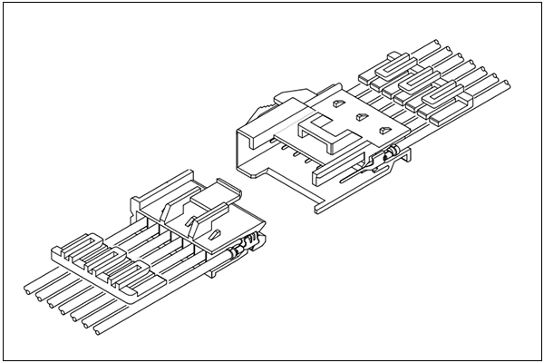 JST XM Connector, Wire to Wire Type