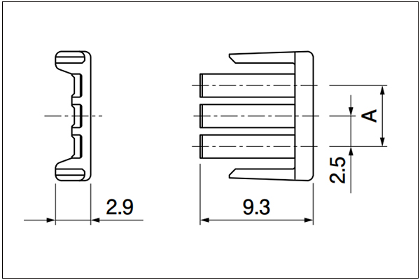 Retainer - 2 to 5 Circuits