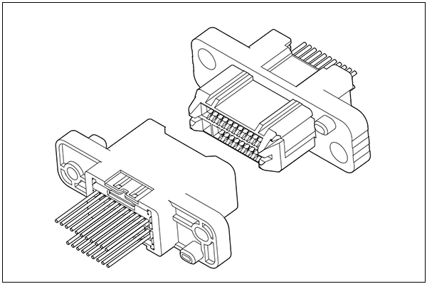 JST RWM Connector, Wire to Wire