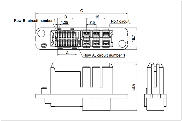 Receptacle - Hybrid type