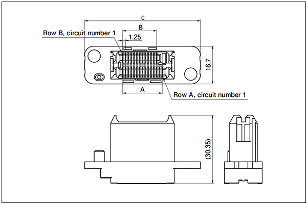 Receptacle - Signal circuit type